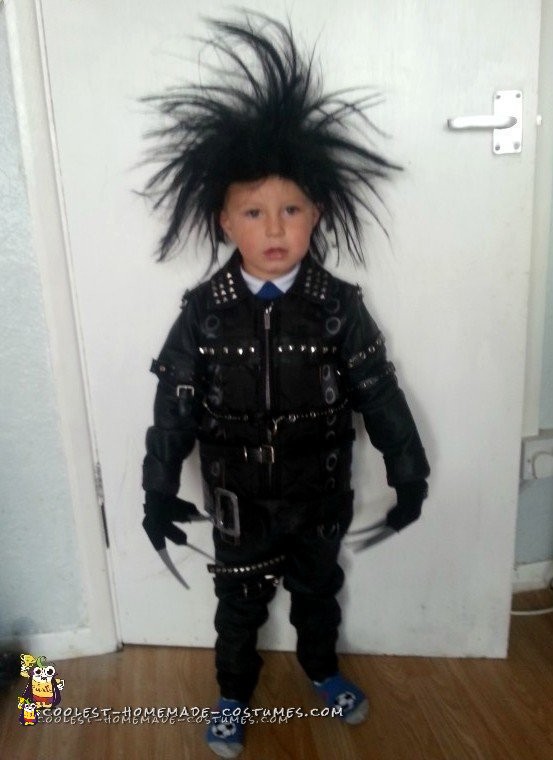 3 Year Old Edward Scissorhands Halloween Costume