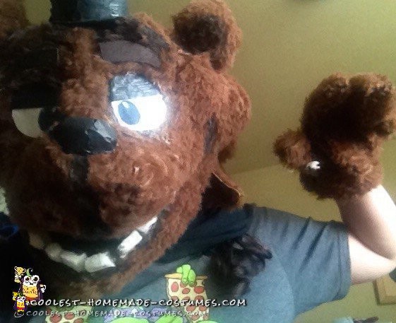 DIY Freddy Fazbear Costume from Five Nights At Freddy's!