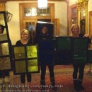Human Tetris Group Costume for 4 Girls