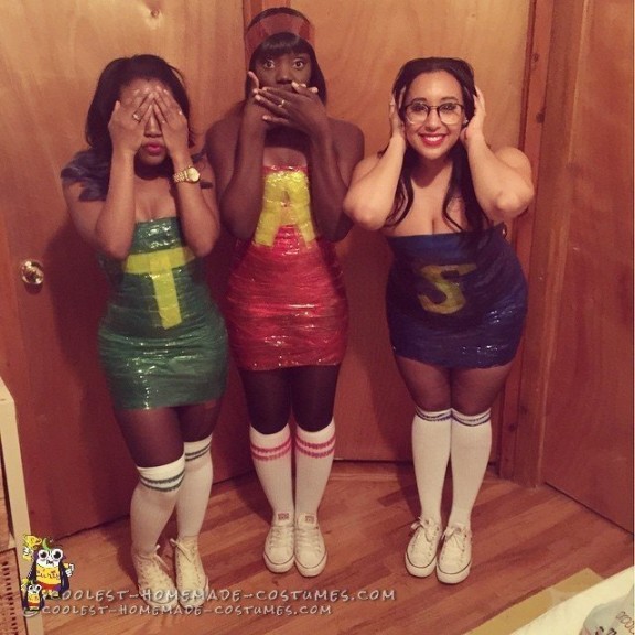 Last-Minute Duct Tape Costumes: Alvin and the Chipmunks