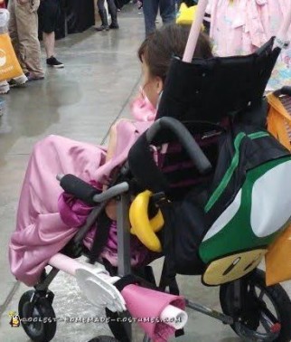 Princess Daisy and Princess Peach Costumes for Wheelchairs