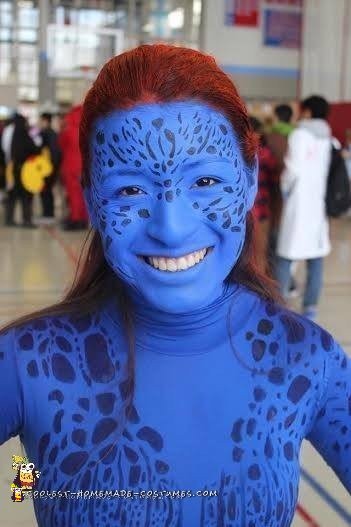 My Homemade Mystique Costume