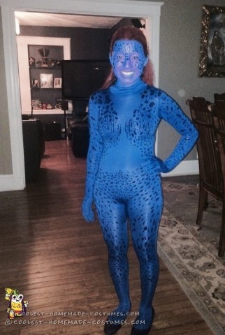 My Homemade Mystique Costume