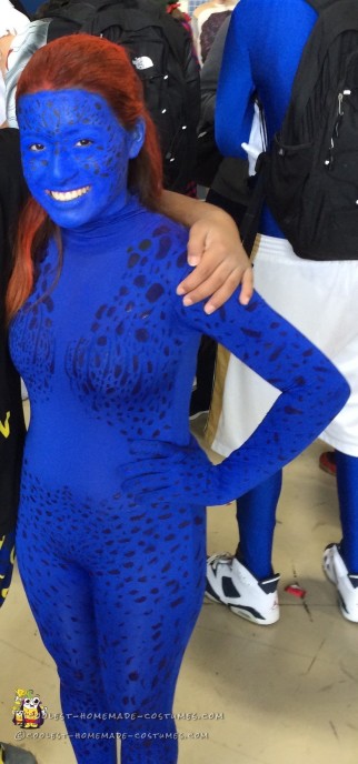 My Homemade Mystique Costume