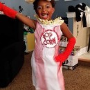 Popcorn Diva DIY Costume for a Girl