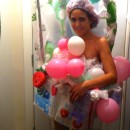 Cute Lady in the Shower Costume
