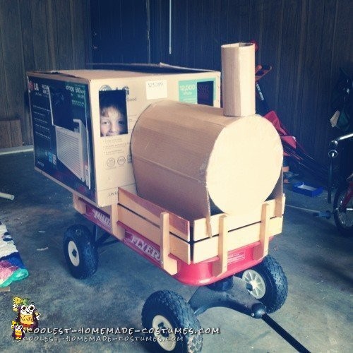 Adding the boiler and funnel