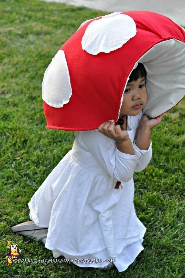 Cute Toadstool Mushroom Costume