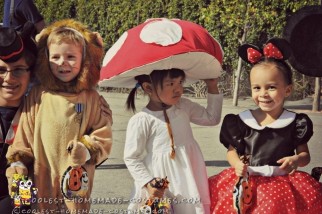 Cute Toadstool Mushroom Costume