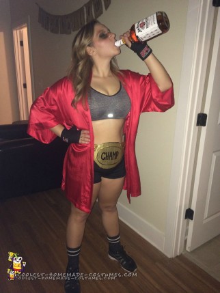 Knockout Woman's Boxer Costume