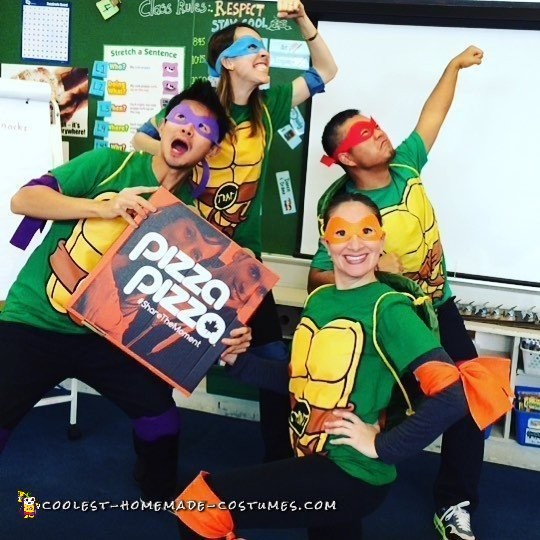 Teachers by Day - Teenage Mutant Ninja Turtles by Night!