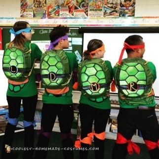 Teachers by Day - Teenage Mutant Ninja Turtles by Night!