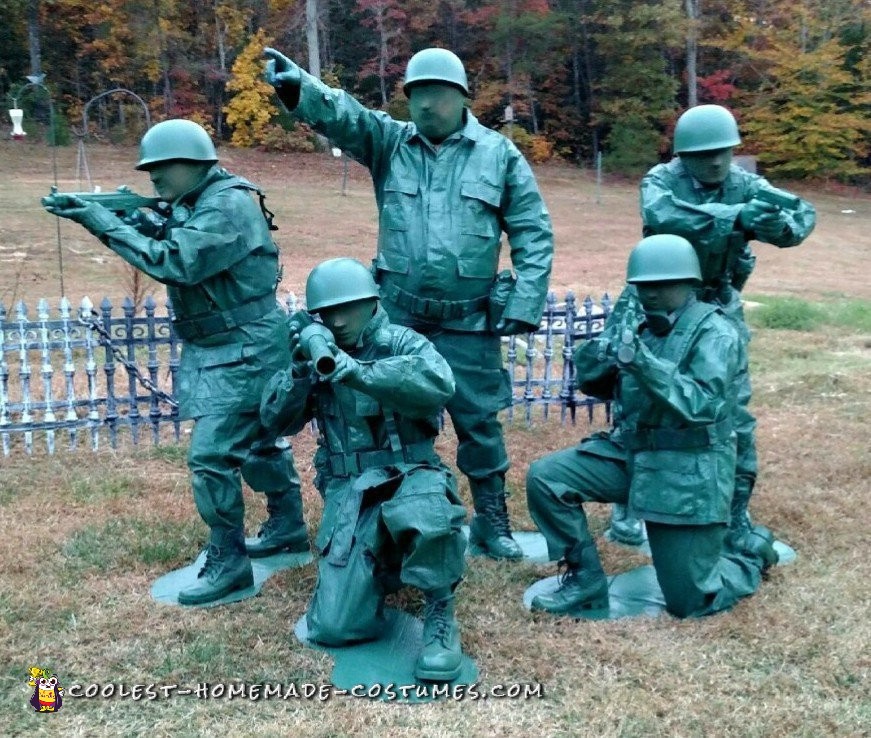 DIY Group Toy Soldier Costume
