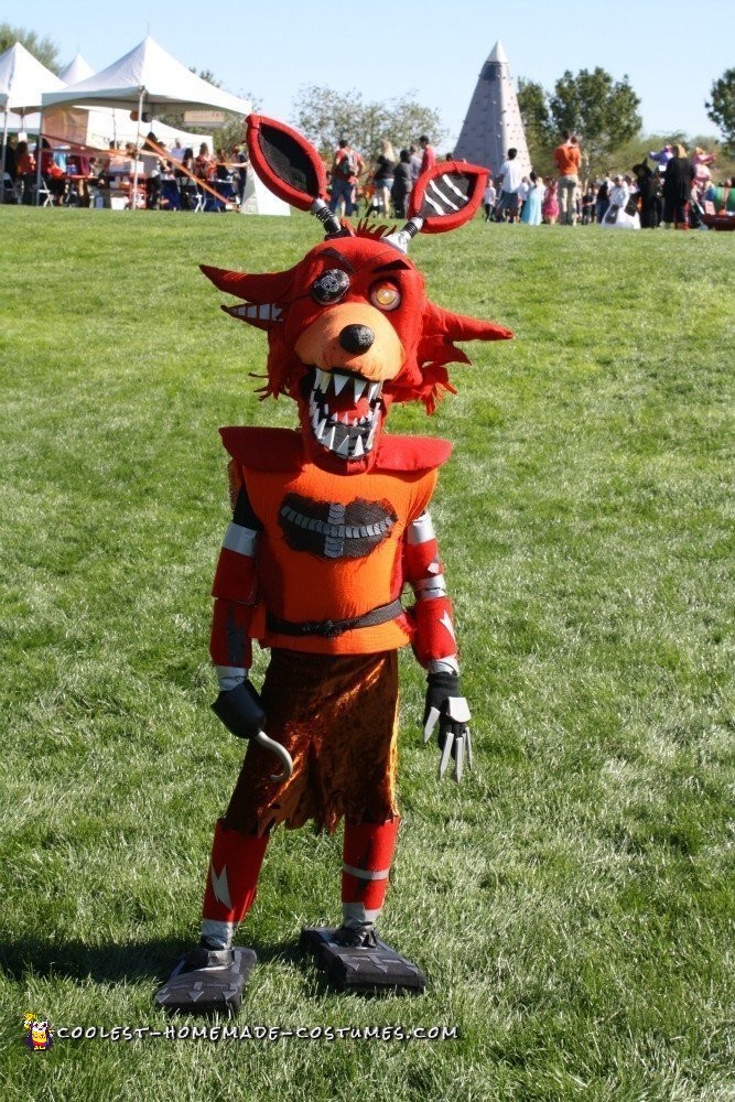 Nightmare FNAF Foxy Costume