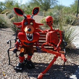 Nightmare FNAF Foxy Costume