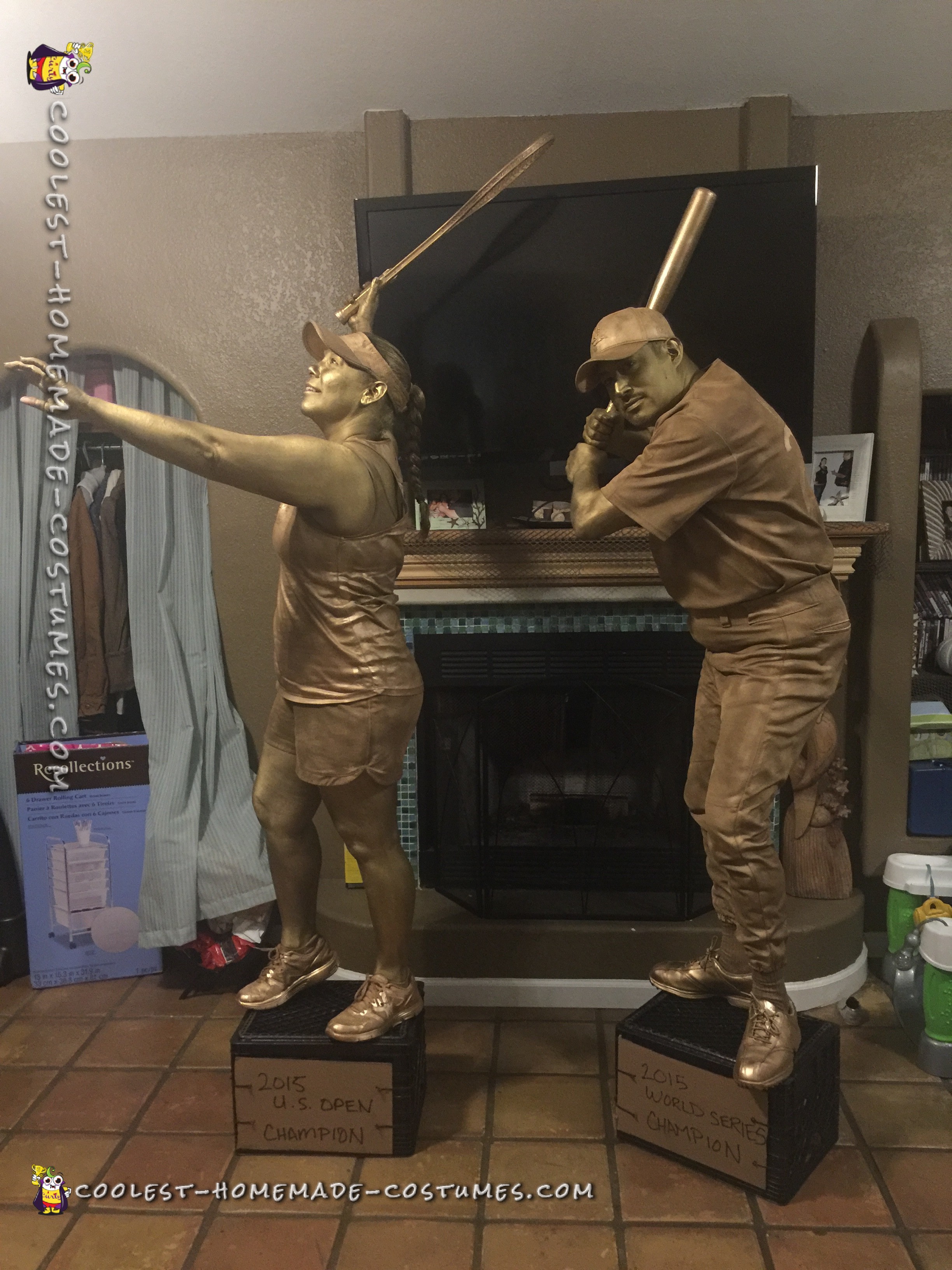 Great Couple Costume - A Couple of Trophies