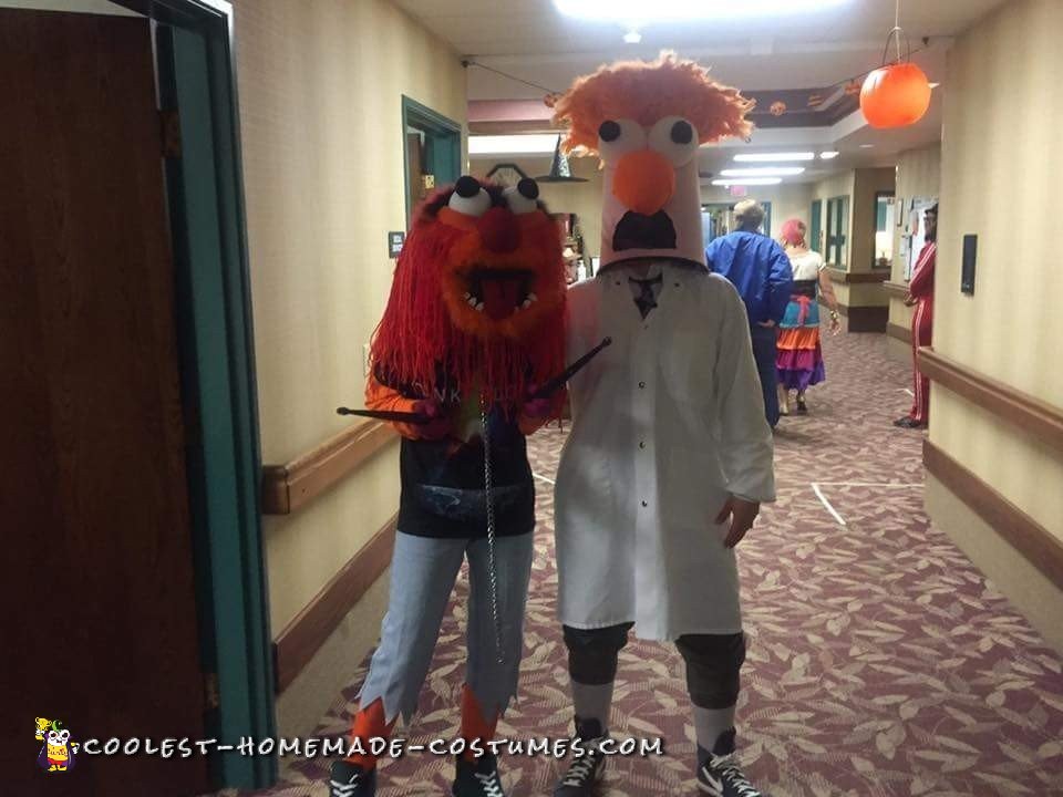 Animal and Beaker Costumes Bringing Joy to Nursing Home