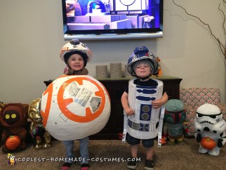 R2D2 and BB8 Costume Ideas - Coolest DIY Droids!