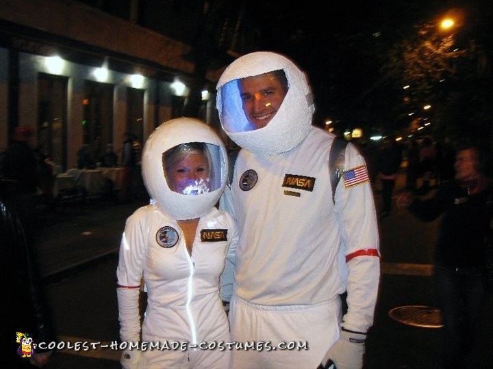 Astronaut Costumes for a Couple