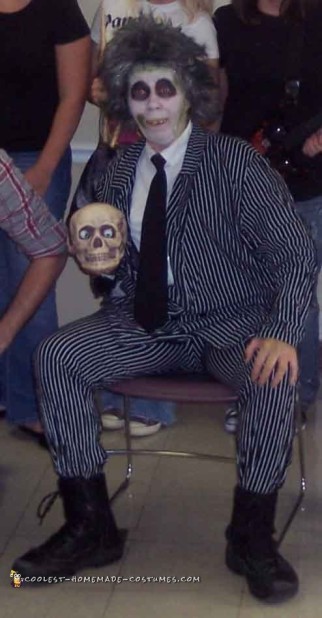 DIY Beetlejuice Costume