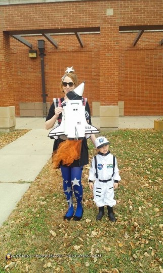 Baby Carrier Rocket and Astronaut Halloween Costumes