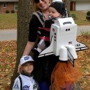 Baby Carrier Rocket and Astronaut Halloween Costumes