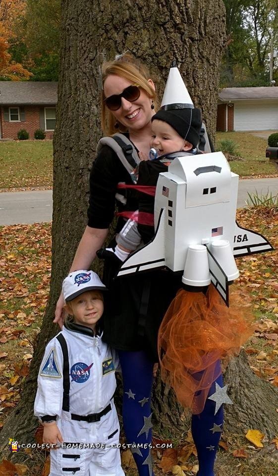 Baby Carrier Rocket and Astronaut Halloween Costumes