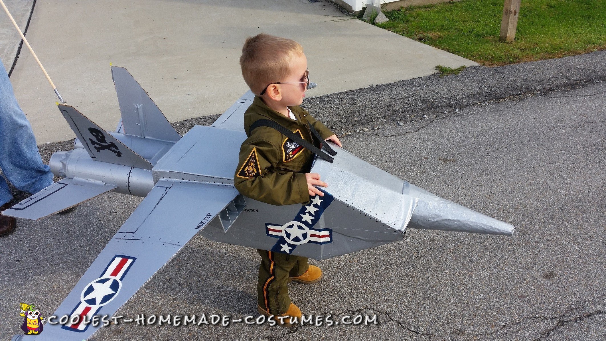Navy Jet Toddler Costume
