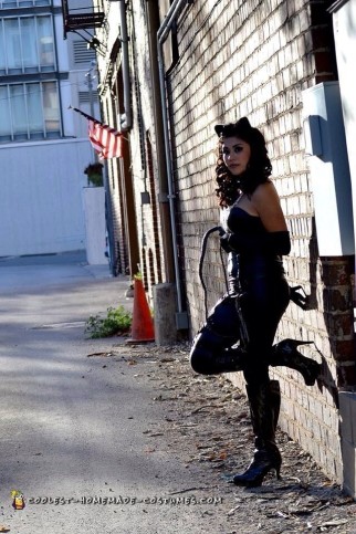 Catwoman Costume in Downtown