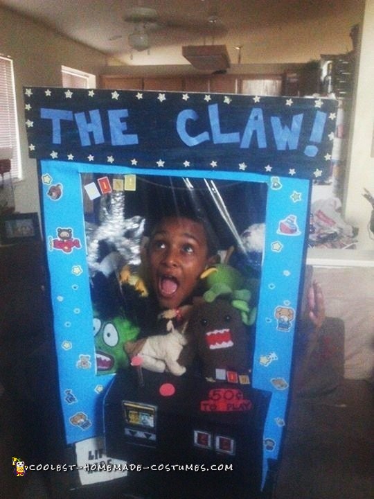 Cool Homemade Crane Machine Costume - The Claw