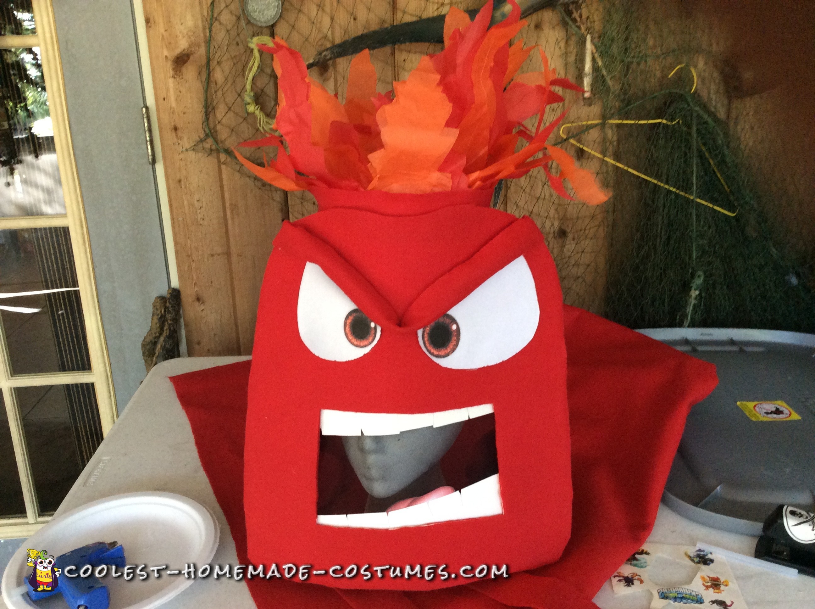 Coolest Anger form Inside Out Costume