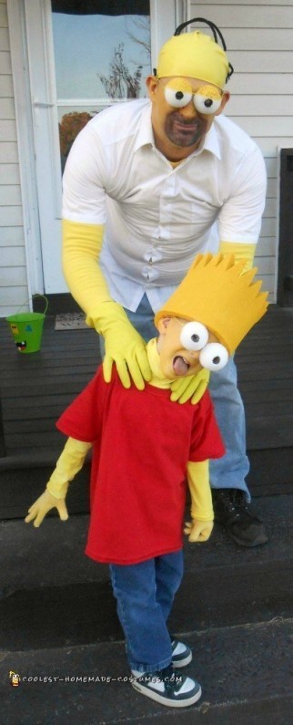 Coolest Family Simpson Costumes