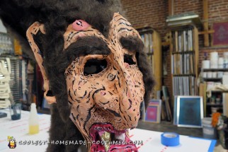 Count Chocula Paper Mache Mask