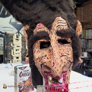 Count Chocula Paper Mache Mask