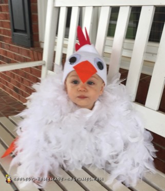 Cutest Baby Chicken Costume Ever