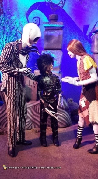 Edward Scissorhands Halloween Costume