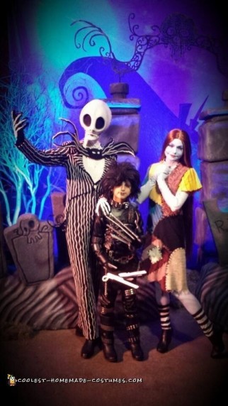 Edward Scissorhands Halloween Costume