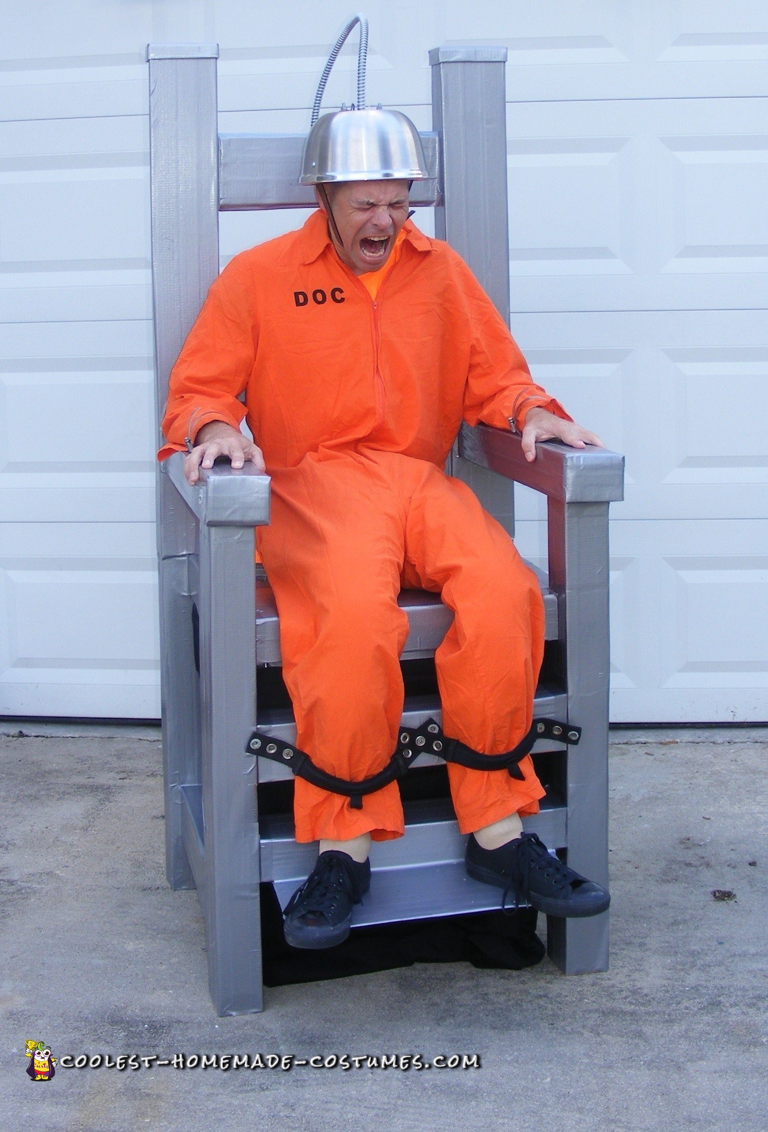 Electric Chair Optical Illusion Costume