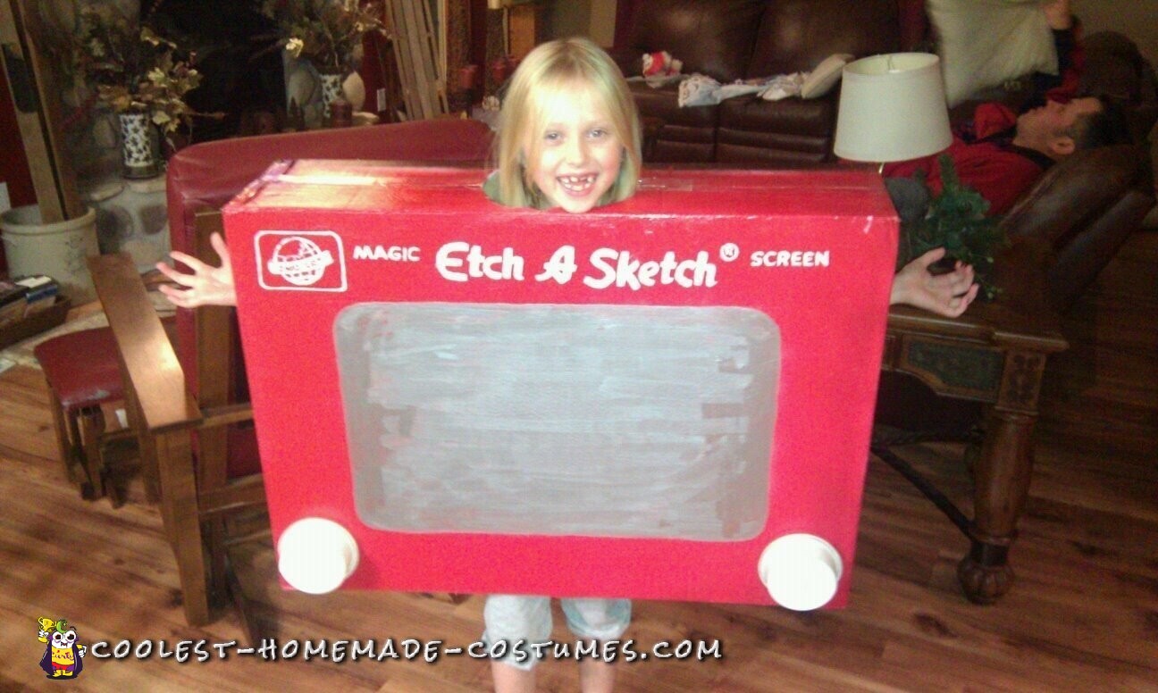 Etch-a-Sketch Costume