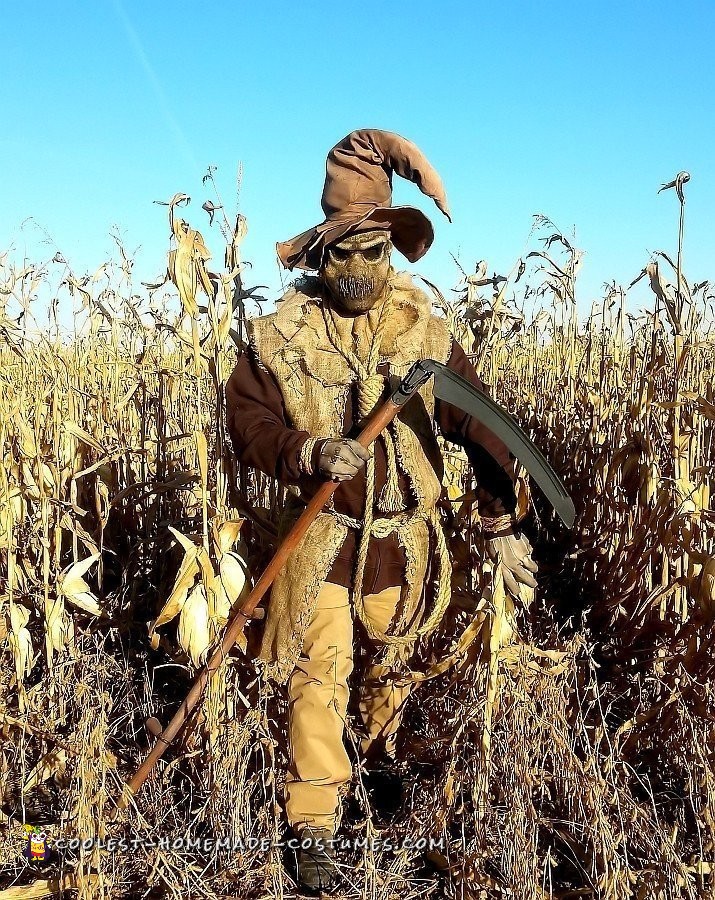 Evil Scarecrow Costume - Scarecrow of The Corn!