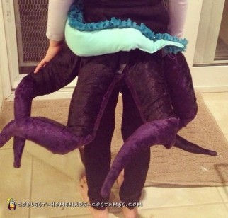 Fantastic Homemade Child Villain Costume - Ursula