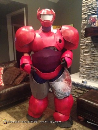 Awesome Foam Build Baymax Costume