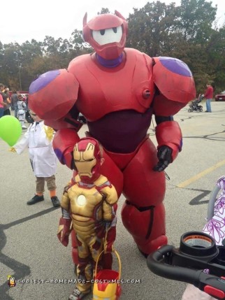 Awesome Foam Build Baymax Costume