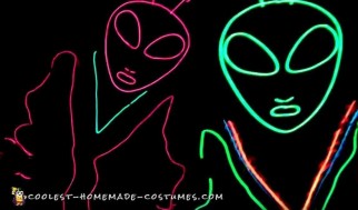 Fantastic Alien Glow in the Dark Costumes