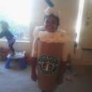 Homemade DIY Starbucks Drink Costume
