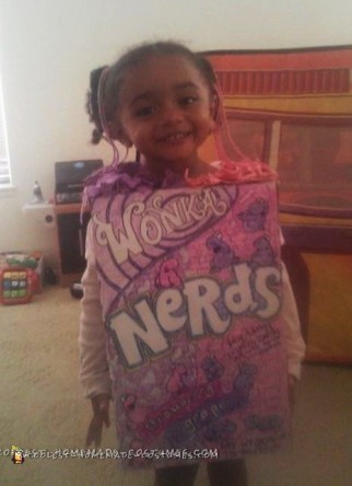 Homemade Nerds Candy Costume