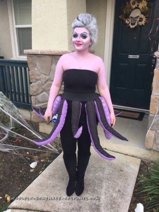 Homemade Ursula Costume, All Done in One Night!