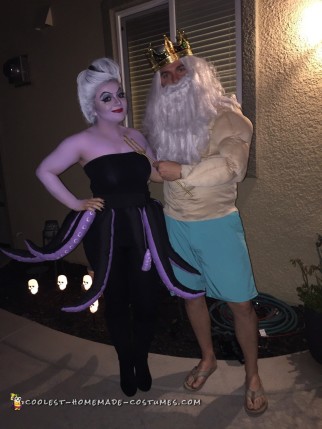 Homemade Ursula Costume, All Done in One Night!