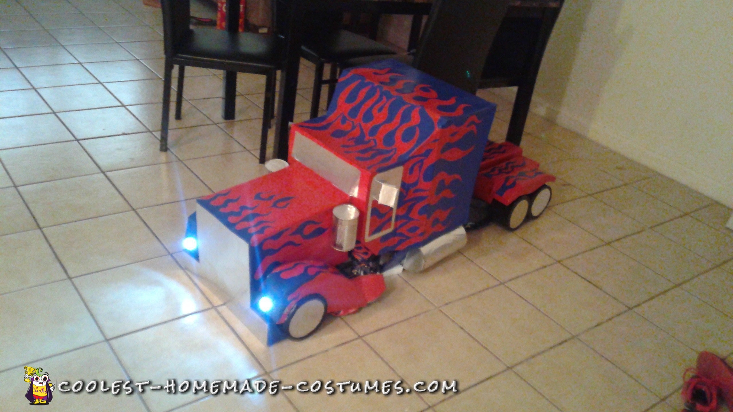 Incredible Optimus Prime Transformer Costume