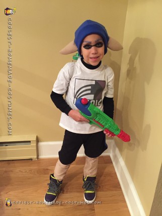 Inkling Boy Costume from Splatoon